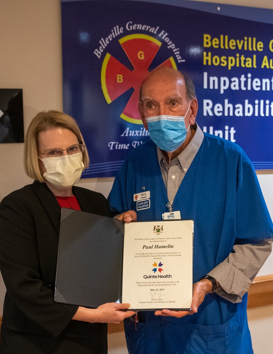 SylviaJonesMPP's tweet photo. Our government knows our province’s many volunteers play a critical role in supporting communities across the province.

This #NationalVolunteerWeek, we extend a big thank you to all the dedicated volunteers who provide care and support in Ontario’s healthcare system! https://t.co/JniYESyX25