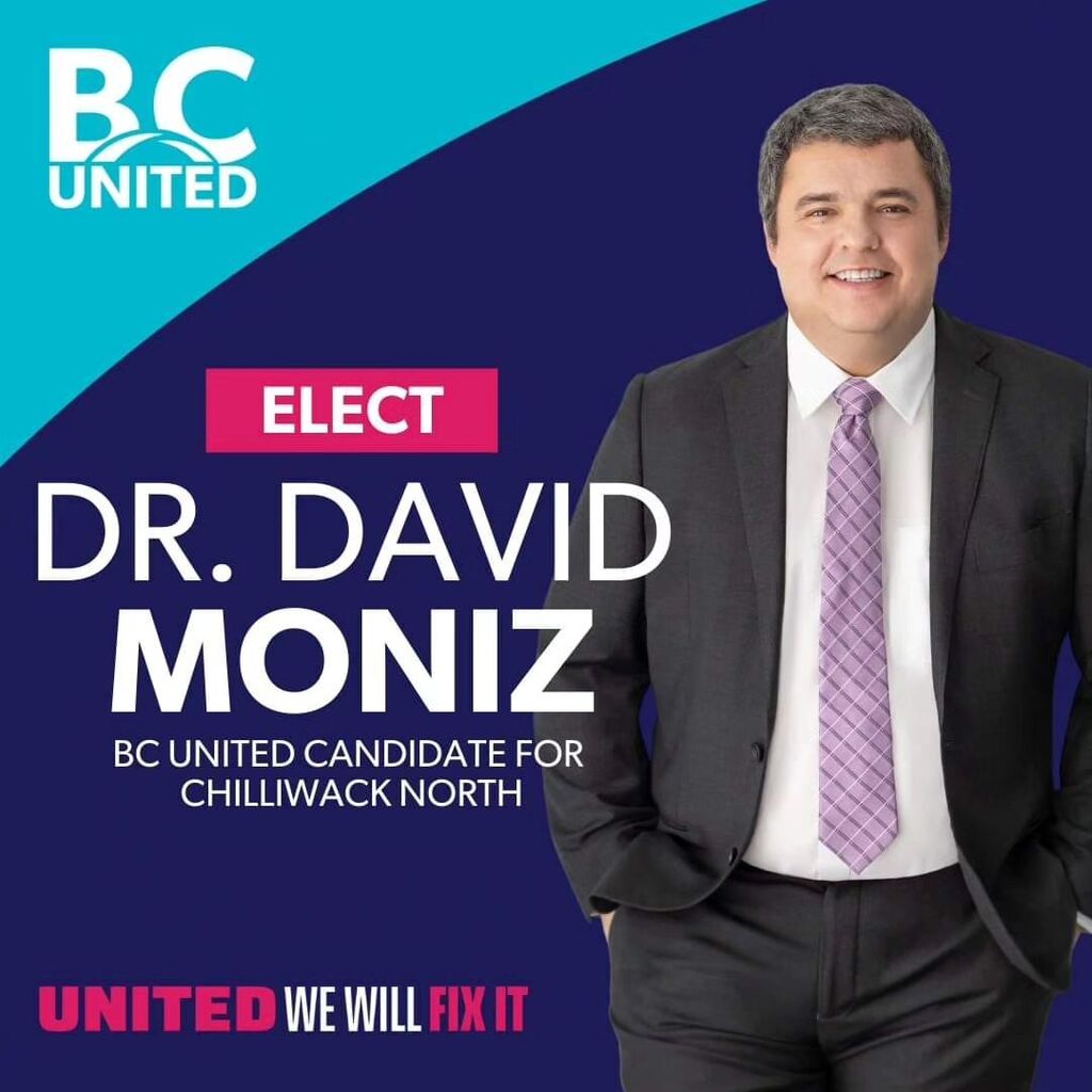 I am honored to be the candidate for BC United in Chilliwack North in the upcoming BC provincial election. As a medical professional I am all too aware of many of the critical issues that are faced by everyone in BC and in particular in Chilliwack. I will be a driver for change…