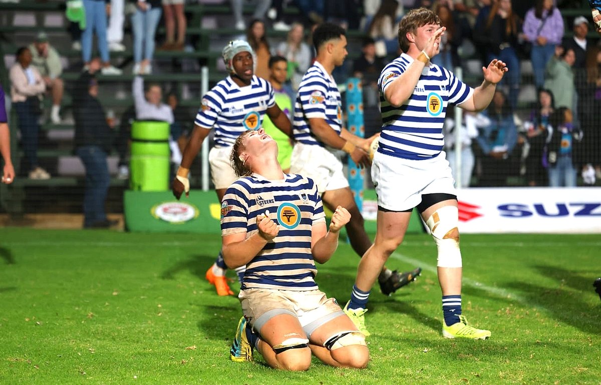 varsitycup's tweet photo. Behold...your FNB Varsity Cup finalists 🙌🏽🏉! 

Two epic wins as @UFSweb beat Maties in Stellenbosch and the @ikeytigers beat the NWU Eagles in Potch to advance. 

Final: FNB UFS vs FNB UCT on Monday 22 April at 7pm in Bloem at Shimla Park.

#RugbyThatRocks https://t.co/egsWQoqVaG
