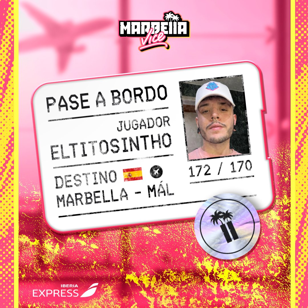 MarbellaSerie's tweet photo. Y como no, nuestro último pasajero en este vuelo directo a Marbella Vice. Ya es costumbre dejarlo para el final, porque lo bueno se hacer esperar ✈️

@ELTITOSINTHO (172/170) #MarbellaVice🌴 https://t.co/TcDqkY5rs0