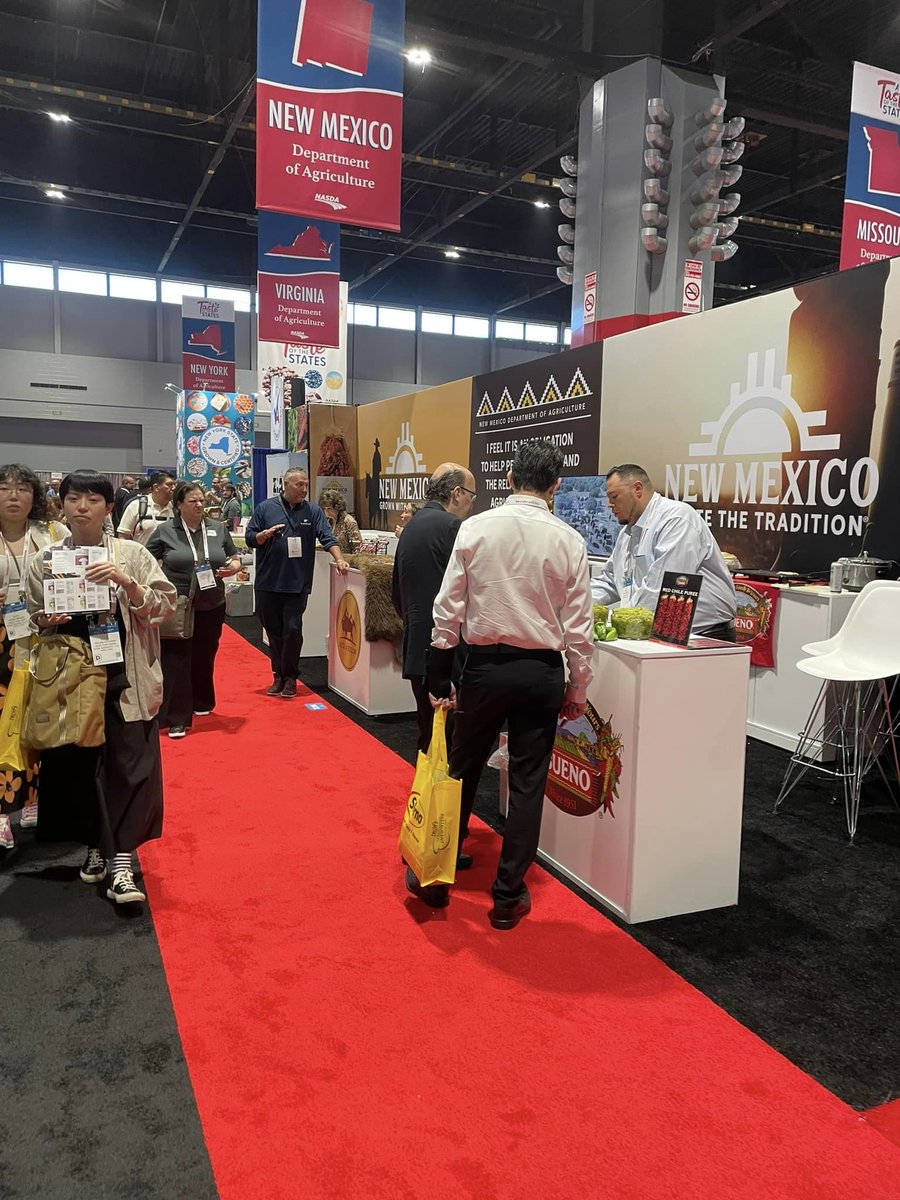 #NewsRelease: Five #NewMexico ag businesses set to exhibit at 2024 National Restaurant Association Show @NatlRestShow Full details in English & Español at nmdeptag.nmsu.edu/new-release/20….
