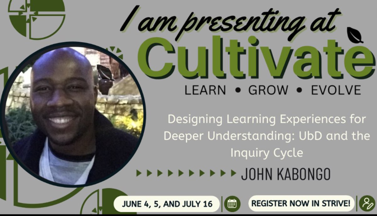 I’m excited to present at Cultivate this summer 😊 #Cultivate24 #FISDLearns