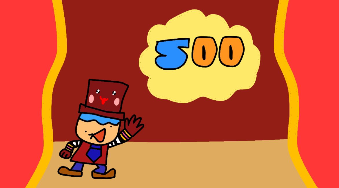 Welp (late I know) BUT WE FINALLY DID IT EVERYONE THANK YOU FOR 500 FOLLOWERS YA DOGOODERS!