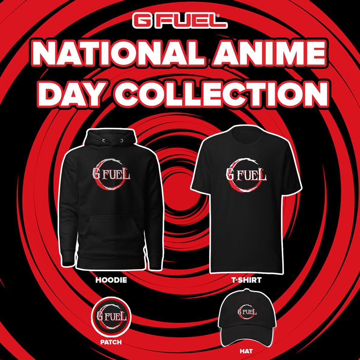 🚨 BABE WAKE UP! #GFUEL JUST LAUNCHED NEW #ANIMEDAY MERCH!

🛒 𝗦𝗛𝗢𝗣: GFUEL.ly/national-anime…