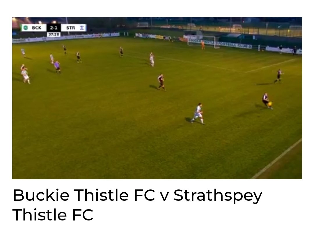 Buckie v Strathspey - Play-Offs With East Kilbride now guaranteed to be the Lowland League Play-Offs representative, it's time to analyse the Highland(already on it to be fair) First up... Buckie Thistle 🤝 Lets Go 🔶🔷