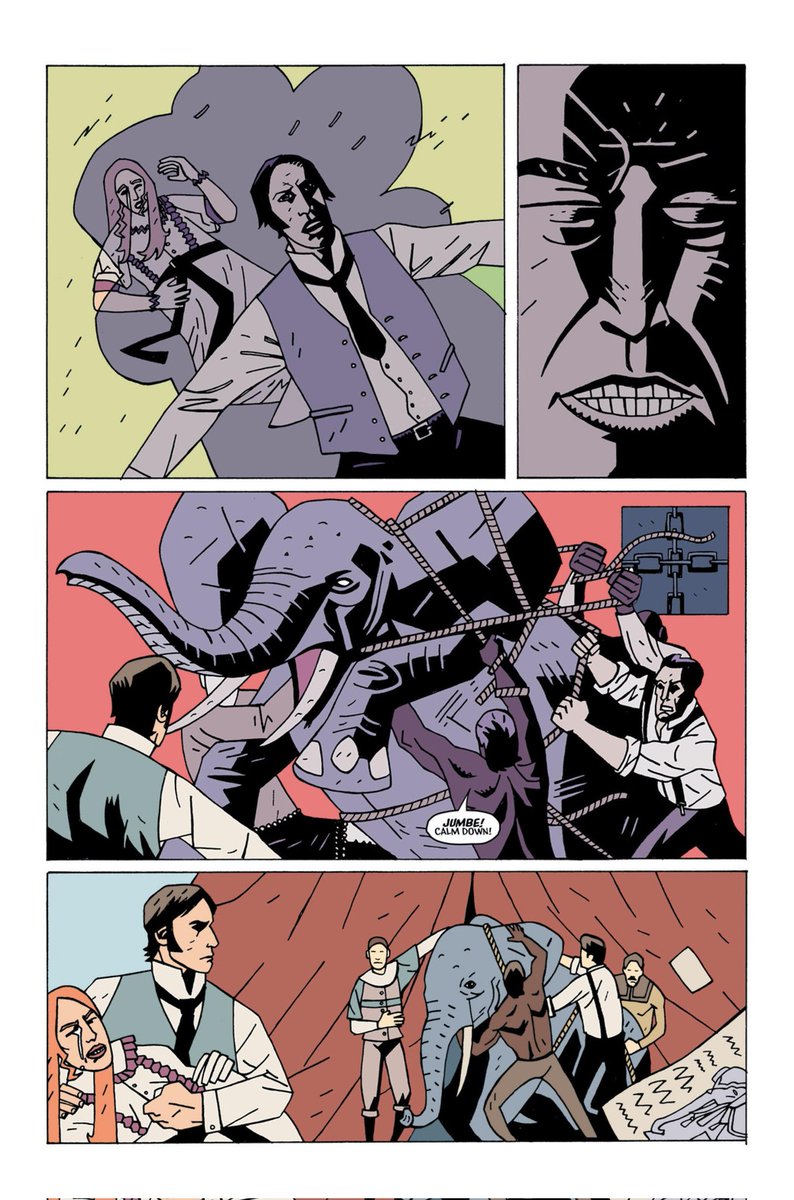 MerrickComic's tweet photo. As Merrick recovers from his journey across Europe &amp; back to London, we learn more about his origins.

Treves and his friends locate a rare occult book that has caught the attention of more than just the Masons. https://t.co/SEU99GWtw9
