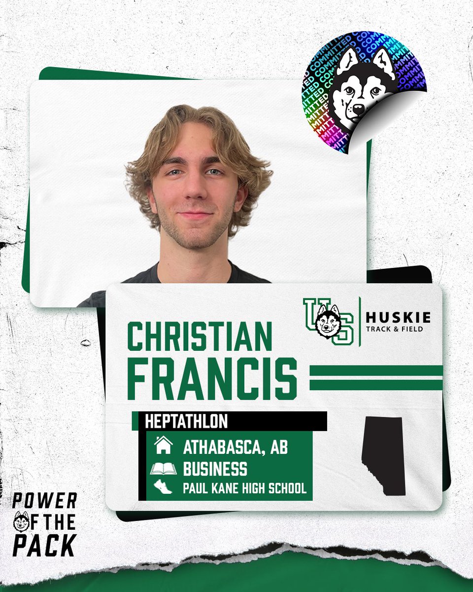 🚨Recruit Announcement 🚨We are excited to announce the commitment of Christian Francis to the program for the 2024-2025 season. Christian is from Athabasca, Alberta and will be studying in Edwards School of Business. Welcome to the pack Christian! #HuskiePride #LeadthePack