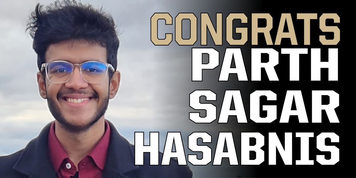 Congratulations Parth Sagar Hasabnis for a successful MS defense with @PurdueEAPS! His defense is titled “Urban Seismic Event Detection: A Non-invasive Deep Learning Approach.' He is advised by Prof. Yunyue Elita Li . #boilerup