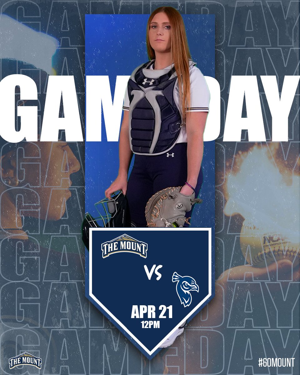 GAMEDAY!!!!! ⏰: 2pm 🆚: Saint Peter's 📍: Our Lady of the Meadows Field 📈: bit.ly/49W3XNI 📺: bit.ly/4awGOlA #GoMount