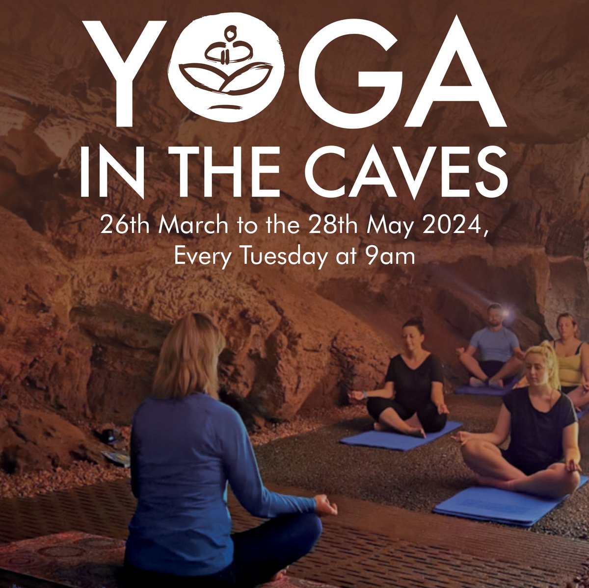 Tickets selling fast on our Yoga sessions! 🙌

ℹ️ Suitable for all levels including beginners.

✅ Only 6 people per session.

📆 Every Tuesday from 9am to 10am between 26th March to the 28th May 2024.

🔗 Booking essential: kents-cavern.co.uk/events/detail/…