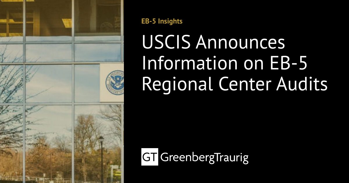 EmpireStateEB5's tweet photo. USCIS Announces Information on EB-5 Regional Center Audits https://t.co/mOQMHVzyHk https://t.co/QCqSpbOiWn