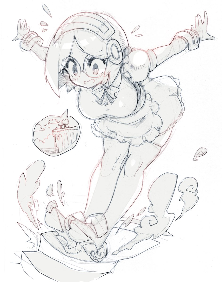 「An oldie touched up!One time I made a ro」|Paroro 🇨🇱🐙のイラスト