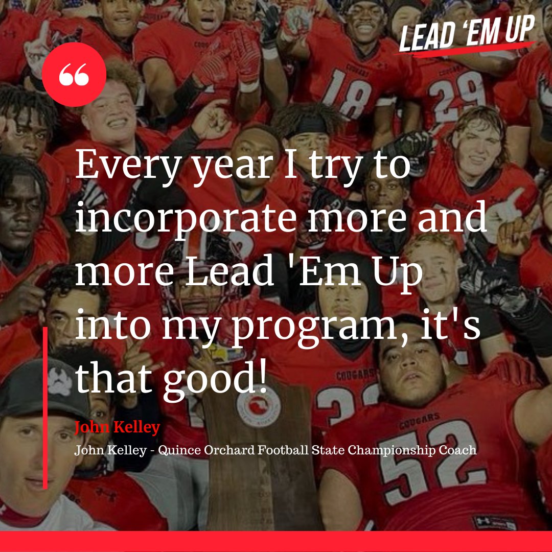 Are you looking to elevate your team's performance in 2024? If you're serious about developing athletes who are more committed, consistent, and compete at a higher level now's the time to join the #LeadEmUp family. Join today at leademup.com