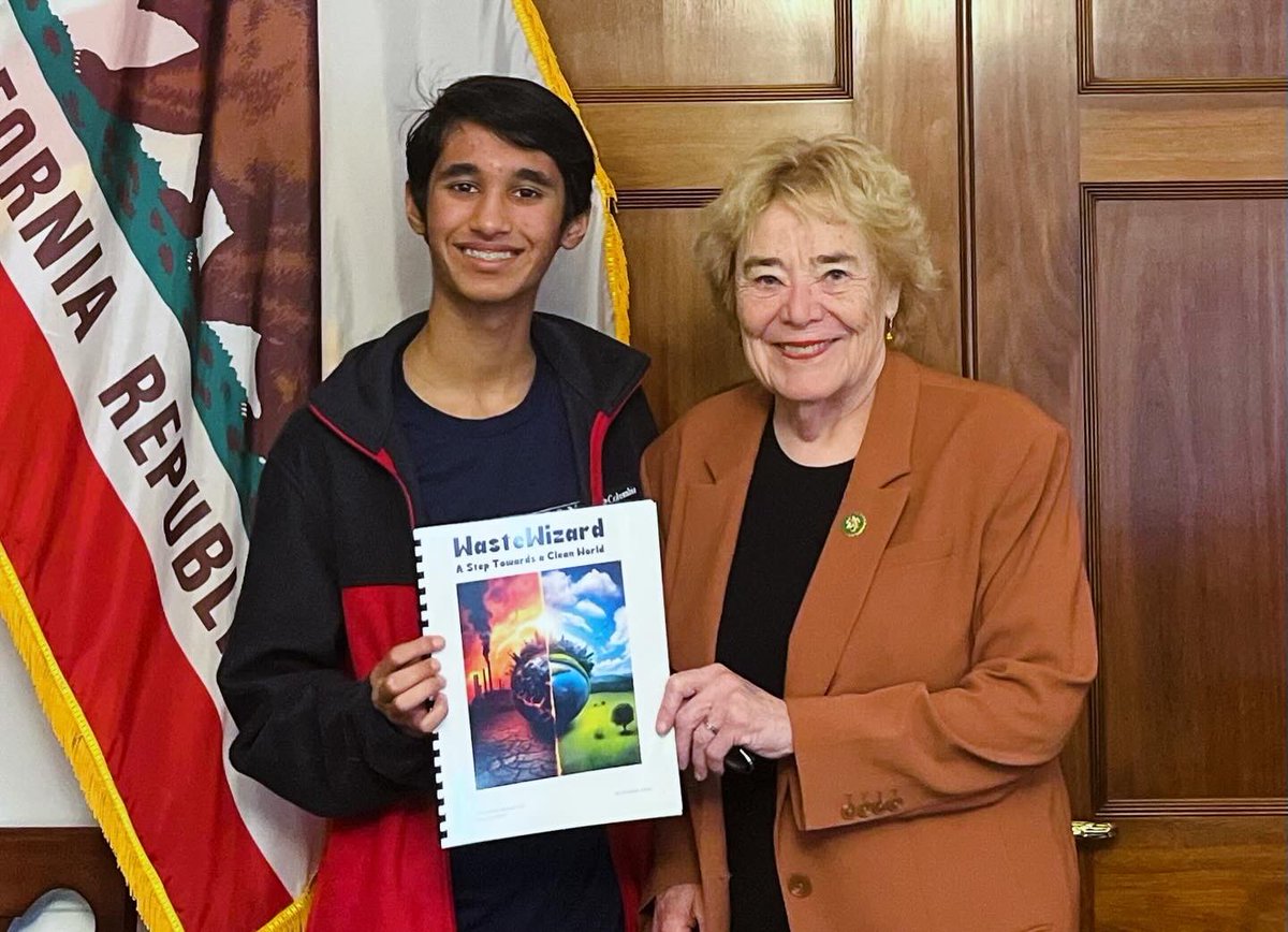 Congrats to Rishaan Desai for winning CA-18’s 2023 Congressional App Challenge! It was a pleasure to sit down w/Rishaan to discuss his interest in STEM & learn more about his innovative app: Waste Wizard. Read about Waste Wizard: congressionalappchallenge.us/23-CA18/