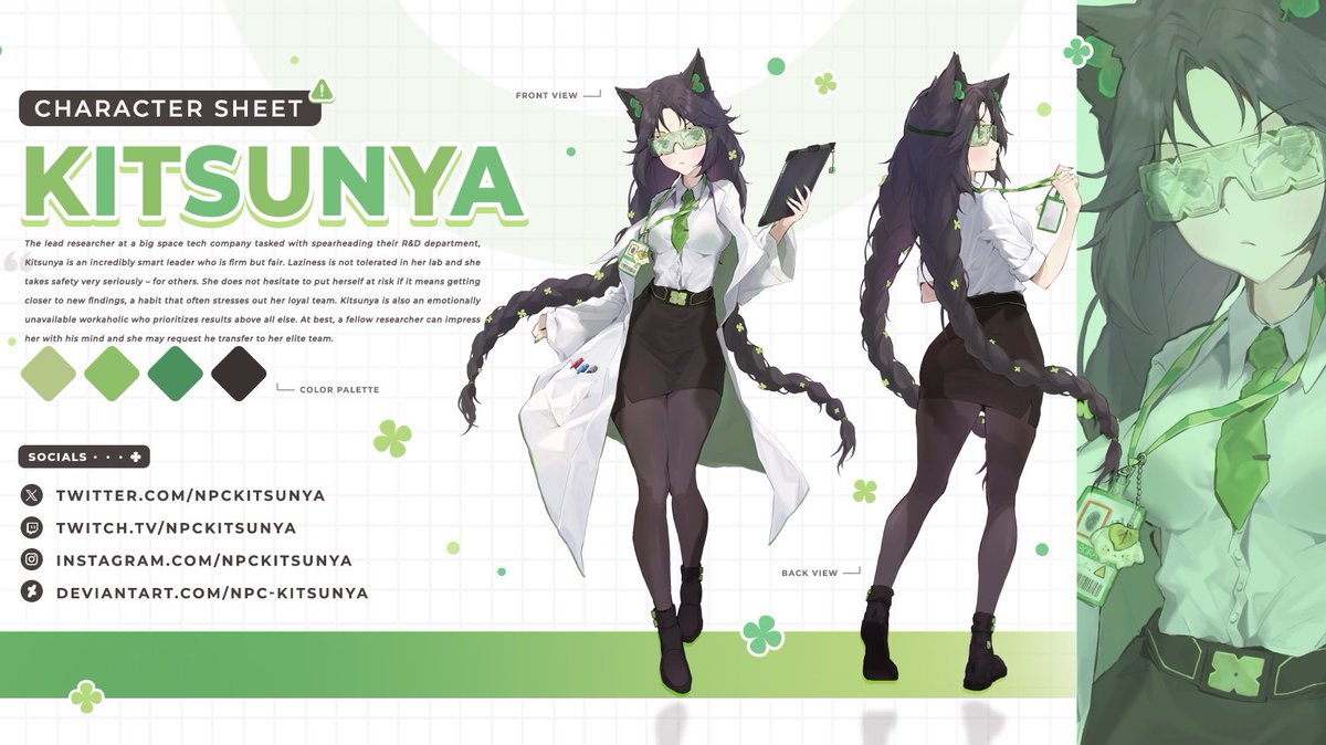 Kitsunya 🍀 tweet media