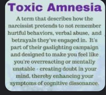 #ToxicAmnesia So convenient... They remember... 😡😨😌👇👇👇👇👇👇👇#lies