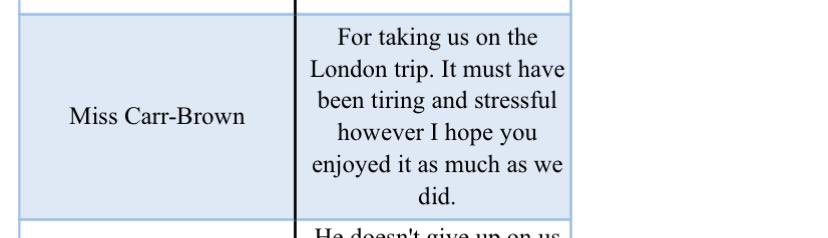 Just a reminder that Year 11 are quite sweet really 🥹