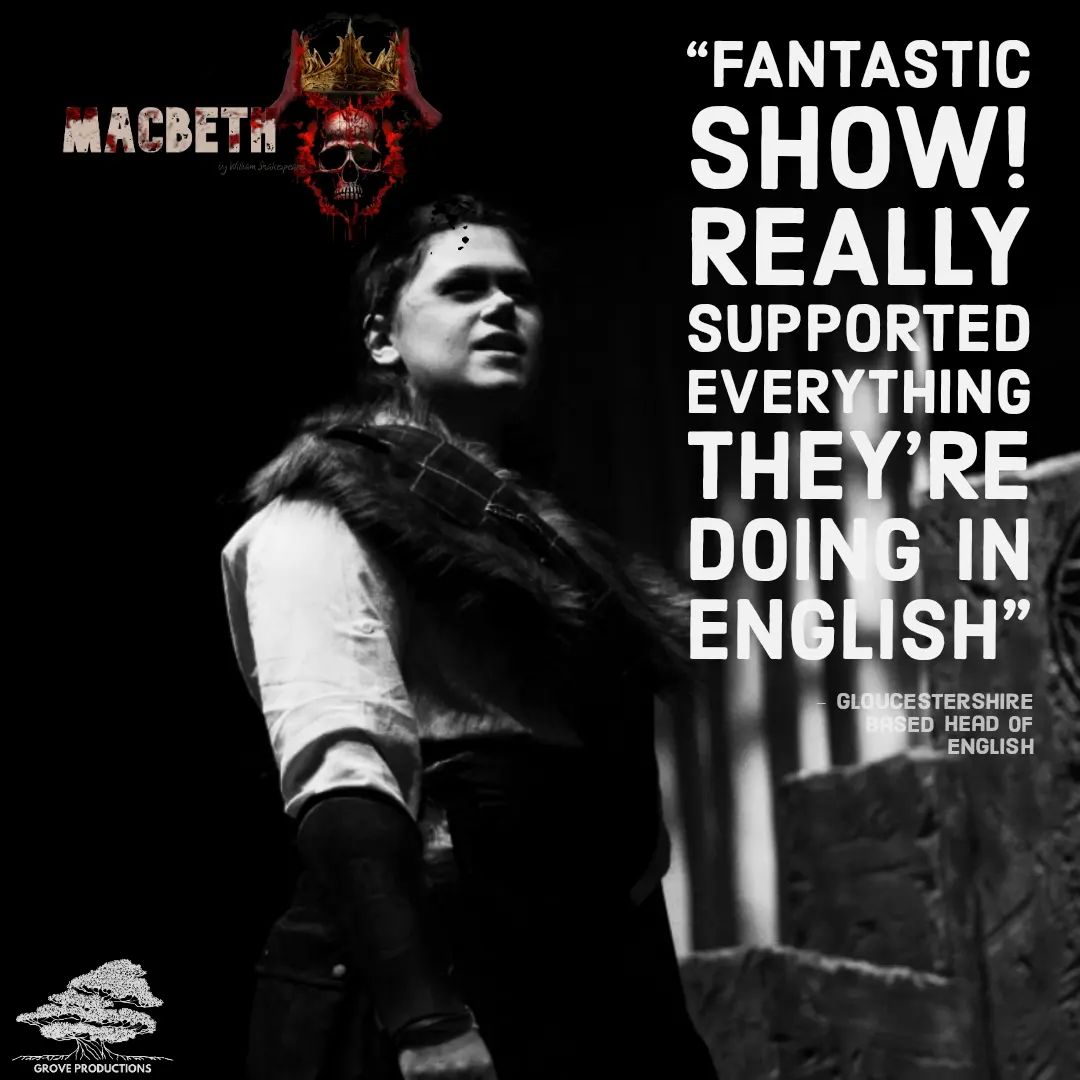 ACTingHUBUK's tweet photo. ๐ Dive into the depths of Shakespearean tragedy with Macbeth. From the haunting music to the gripping performances, every moment is a masterpiece. Join us for an unforgettable evening at the theatre! #GroveMacbeth #ShakespeareanTragedy #Masterpiece @GroveProdTheatre
๐ Norbury Theatre, Droitwich: April 12-13
๐ Cheltenham Playhouse: April 26-28
Macbeth | Grove Productions Lt
The Norbury Theatre | Droitwich Spa
Cheltenham Playhouse | Grove Productions - Macbeth (https://t.co/qLFetgrQQl)