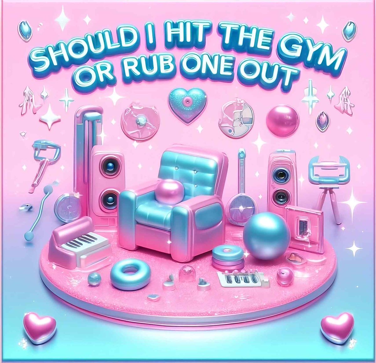 secretbench_'s tweet photo. New Release!  Secret Bench - Should I Hit The Gym, or Rub One Out?  

👉 Listen here: https://t.co/6OLCKvtb9C

#music #popmusic #newmusic #dancemusic https://t.co/JTEH4B0NgL