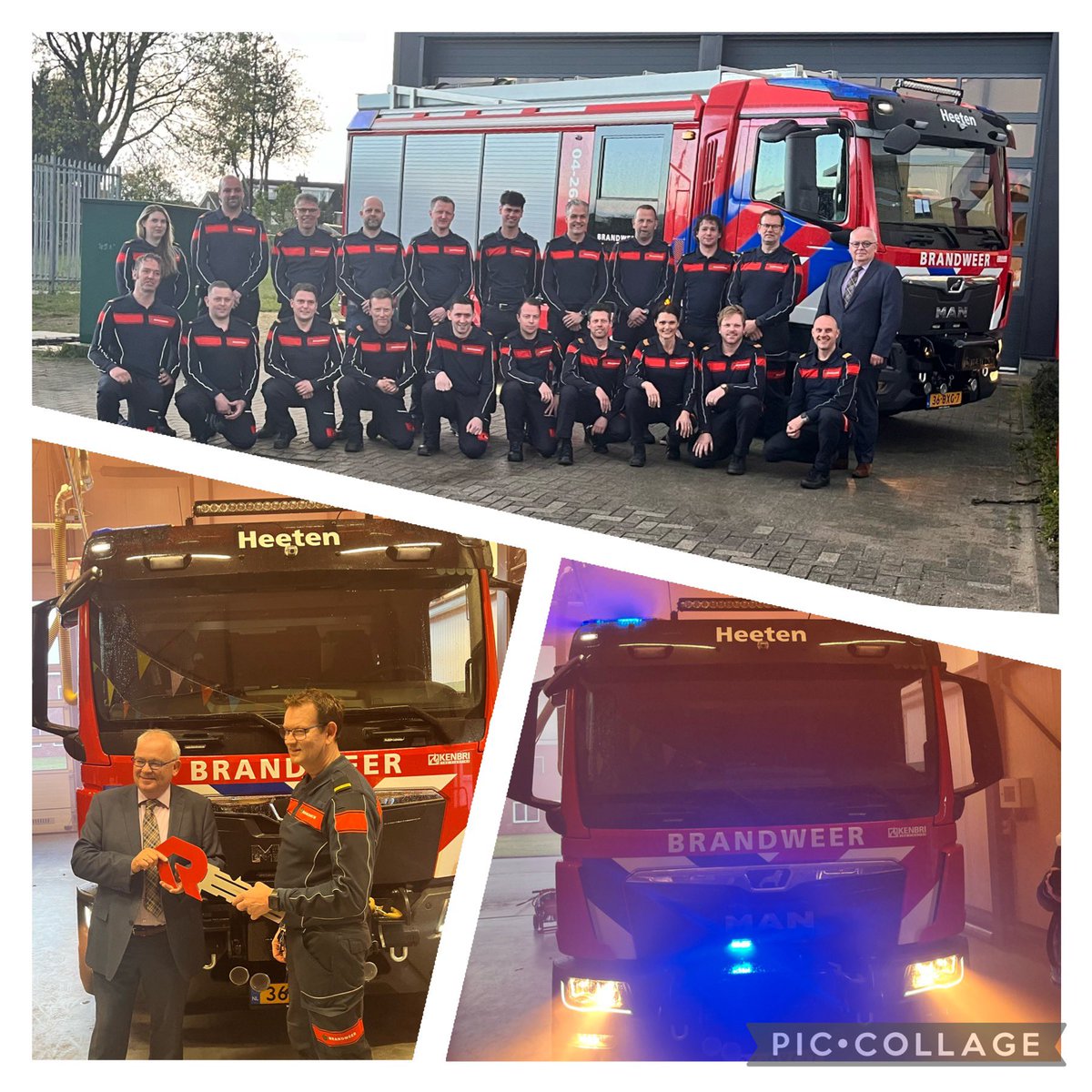 Vanavond een van de laatste nieuwe blusvoertuigen overhandigd. Deze keer door <a href="/Arcohofland/">Arco Hofland</a> aan de kazerne Heeten. #feestje #mooispul <a href="/VRIJsselland/">VR IJsselland</a>