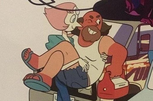 Now we only need Amethyst to hold him like a baby LOL #StevenUniverse