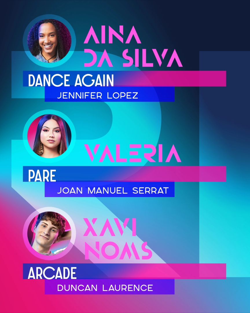 Eurosound_cat's tweet photo. Ja tenim les cançons de la Gala 7 d'#Eufòria3Cat! https://t.co/BJ3JZvY9HN