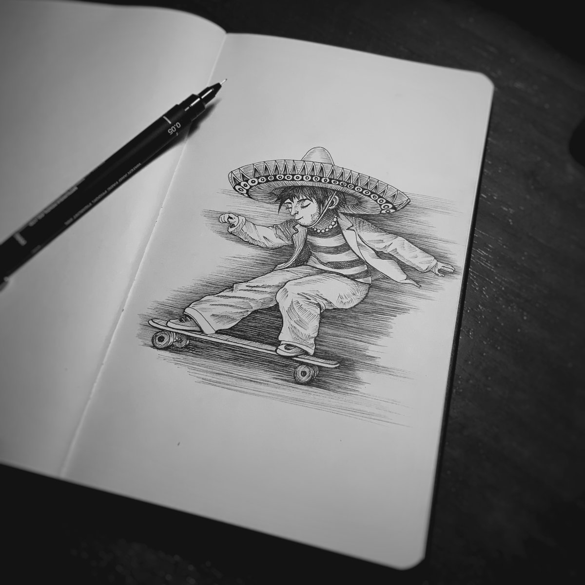 glipty's tweet photo. Mexican vibes
#sketchbook https://t.co/q95zFwXds4