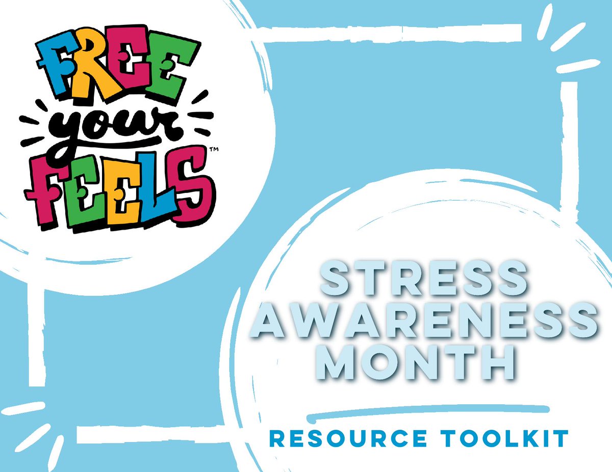 April is #StressAwarenessMonth! This month's @FreeYourFeelsGA toolkit provides young people, parents, and school staff with resources to cope and tackle stressful situations. bit.ly/3xK0Bzg