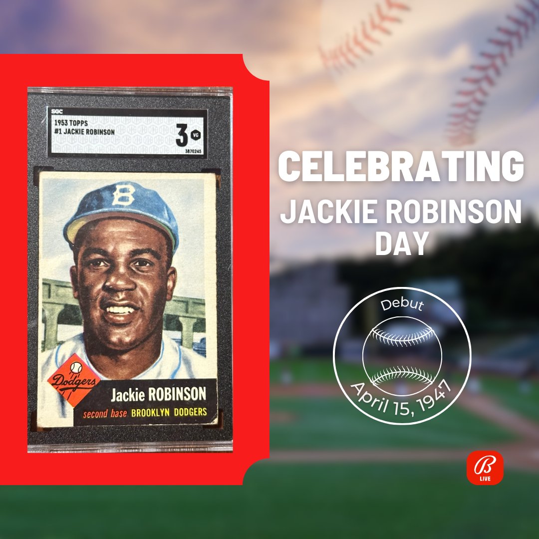 Celebrating Jackie Robinson's debut on this day in 1947 ⚾️ tinyurl.com/26mykw4x