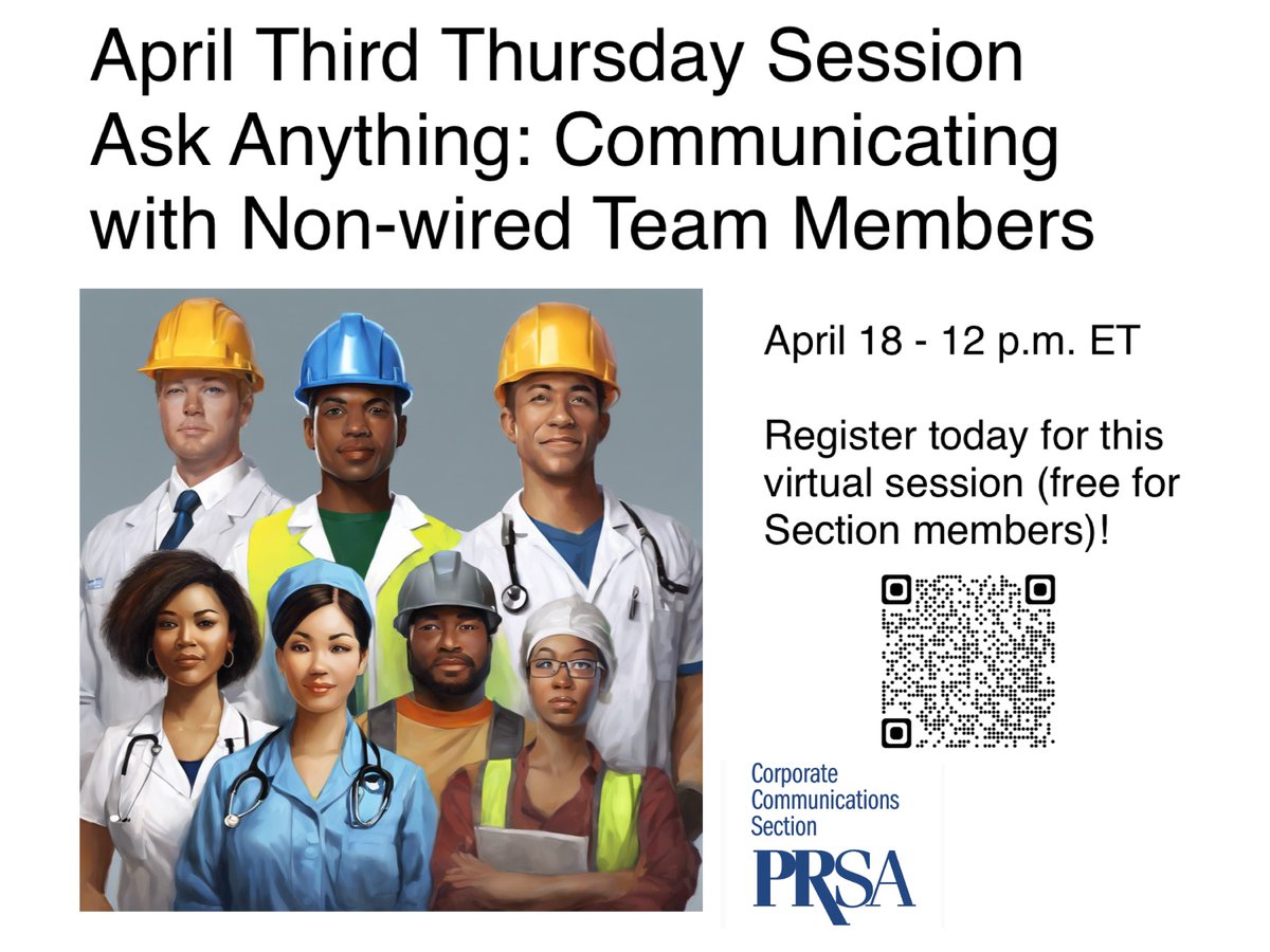 PRSA Corporate Comms tweet media