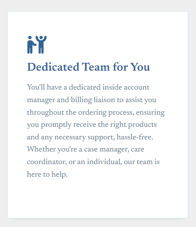 promedinc's tweet photo. We have a dedicated team for you. You'll have a dedicated inside account manager and billing liaison to assist you throughout the ordering process, ensuring you promptly receive the right products and any necessary support, hassle-free. https://t.co/1B4o1Iuc9K