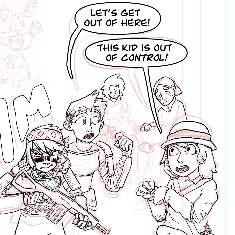 iSmough's tweet photo. Snippet of a WIP panel from my upcoming comic Shred the Machine (under Tunestone @sargonsstone). Catch me working on it on Twitch! (https://t.co/NahRXyhg60) Current stream schedule: Mondays &amp; Wednesdays 4pm, Thursdays 8am https://t.co/zskEcoEXHM