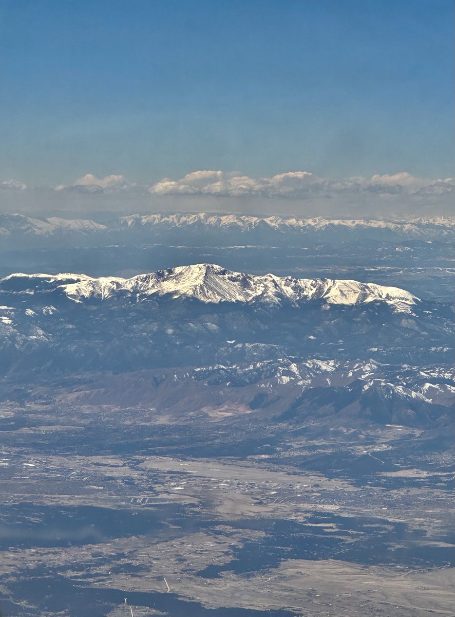 In case you need a timeline cleanser… The majestic Pikes Peak