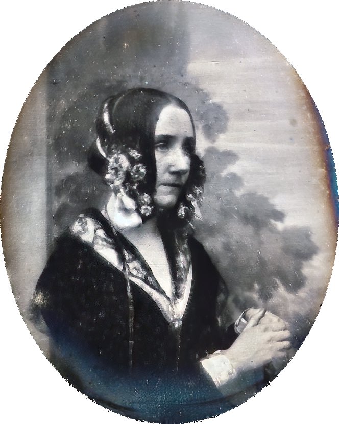 Amazed to discover that a photograph exists of Lady Byron taken in 1856. She was born Anne Milbanke at Elemore Hall in County Durham in 1792 and died in 1860. Her daughter with Lord Byron was the mathematician and computer scientist Ada Lovelace who predeceased her in 1852.