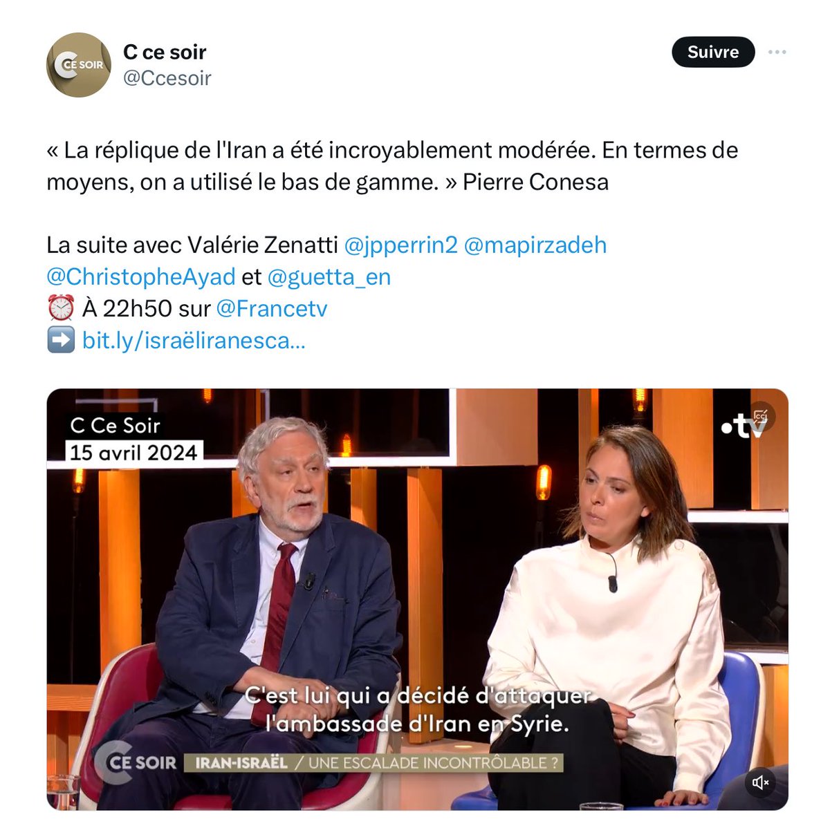 C’est tout de même invraisemblable d’entendre ça de la bouche de quelqu’un qui a bien connu les milieux militaires.