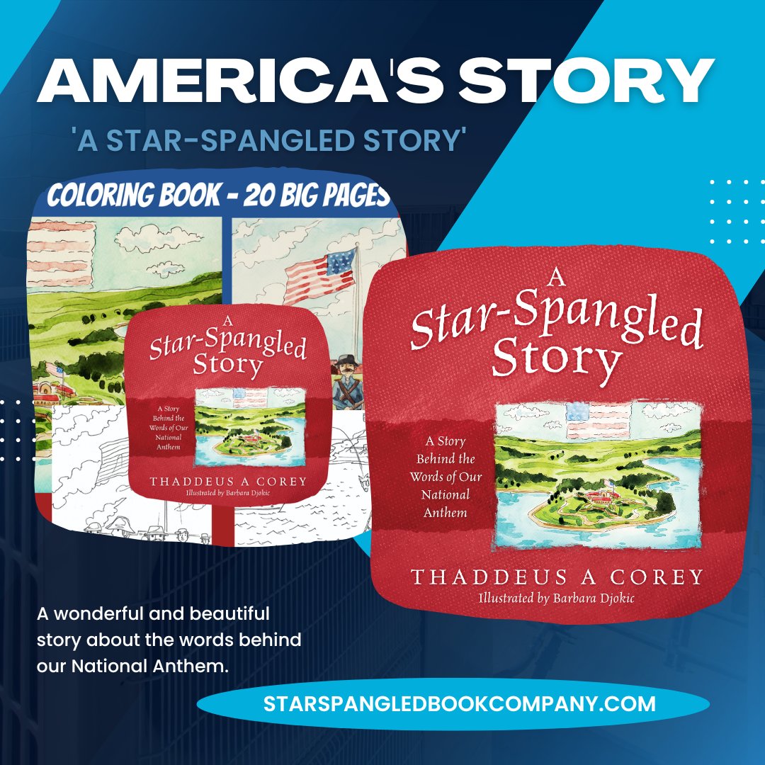 Color along with our story! 'A Star-Spangled Story' has a great coloring book that has 20 BIG pages so your kids can color along with the story and make it their own! 

Order your copy today! AStarSpangledStory.com

#kidsbook #childrensbook #americanflag #patriotickidsbook