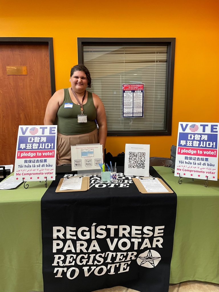 🌟 A special shoutout to @bgtxhou for joining us! Thank you for your invaluable help in registering people to vote and 💪empowering💪 our community. Your efforts make a real impact! 🗳️