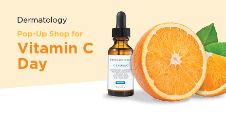Vitamin C for the skin? Our Dermatology Clinic is hosting a Pop-Up Shop for SkinCeuticals Vitamin C skin care products. Join us for 20% and 10% off SkinCeuticals this Thursday, April 18 from 11:30 am - 1pm by the Red 2 Elevators. ow.ly/U3Eb50R5NOH