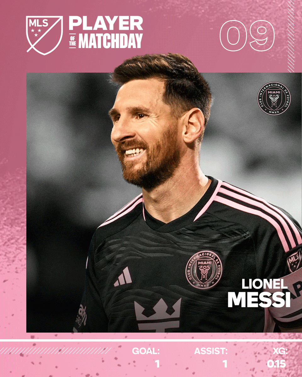 MLS's tweet photo. 🗣️ Put the word out. 

The 🐐 is back, y'all. 🔥 https://t.co/hP2x3gVRHU
