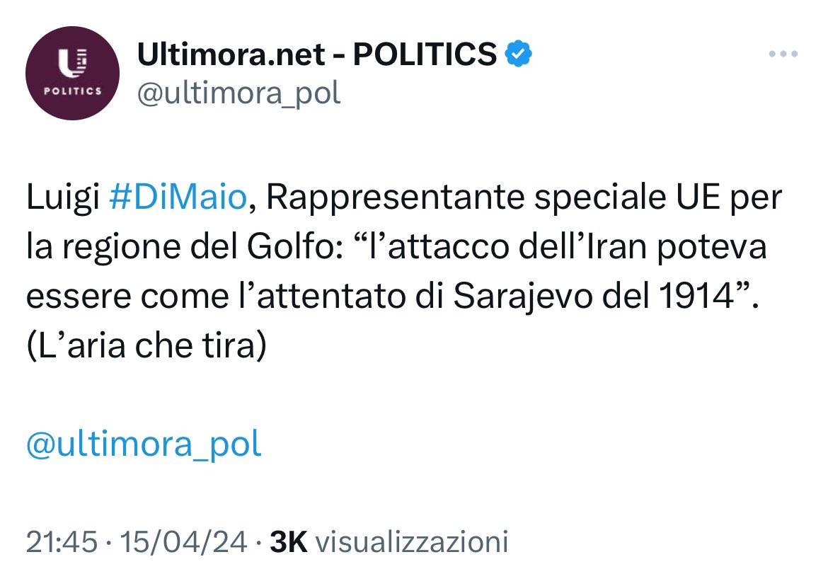 #DiMaio è il perfetto rappresentante del fallimento della UE.