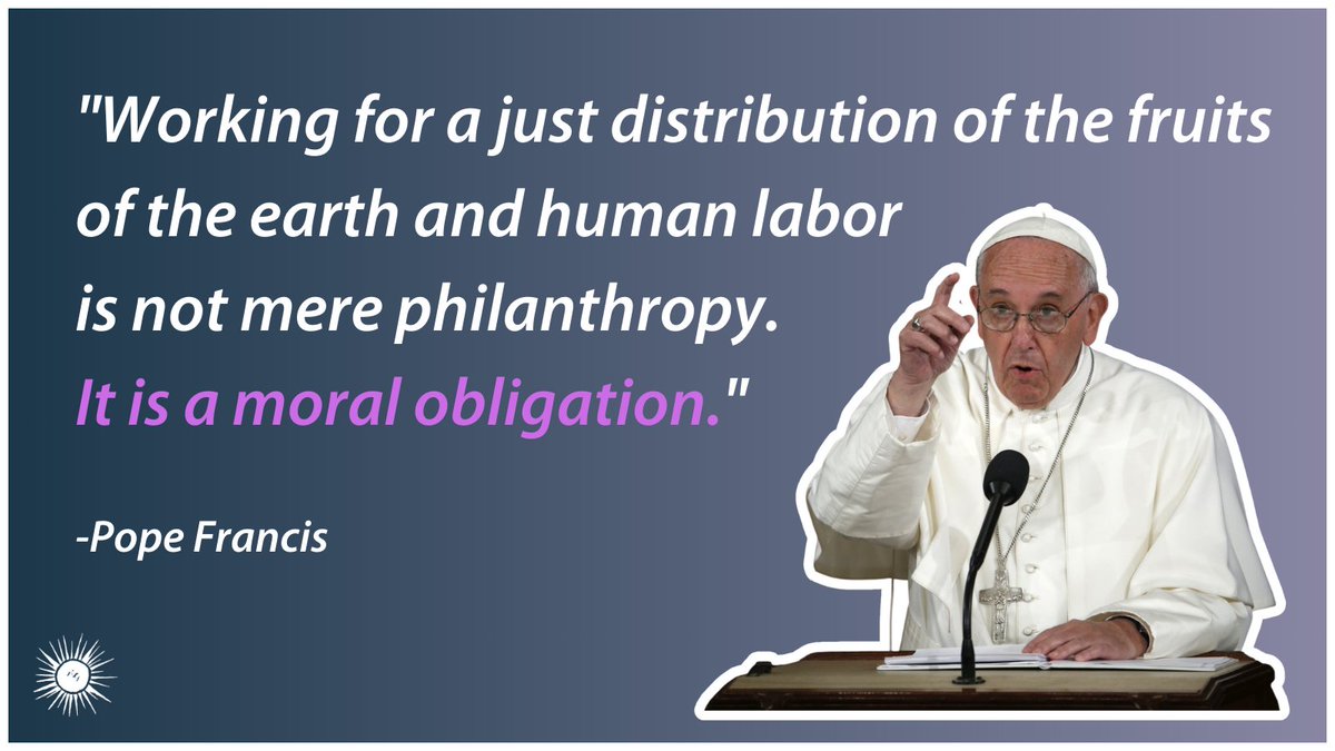 Happy #TaxDay! Catholic Social Justice teaches that each of us has a role in fostering the common good. Corporations and the ultra-wealthy must do their part by paying their fair share in taxes to ensure that EVERYONE can flourish, not just a privileged few.