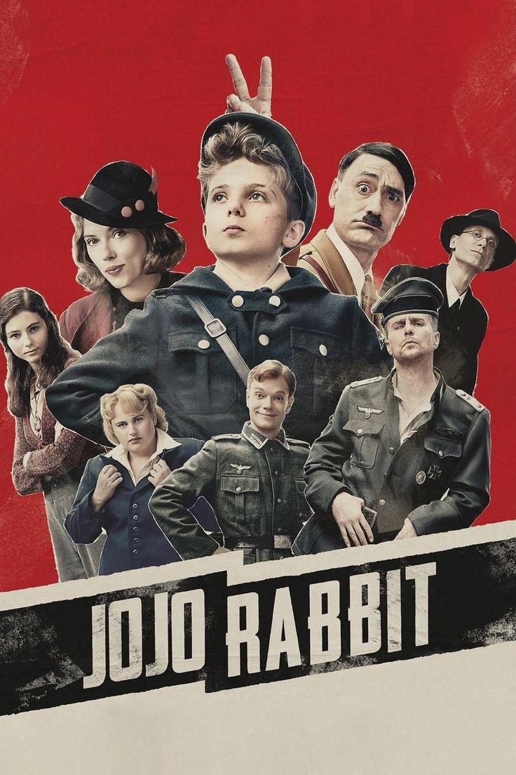 #jojorabbit 
Rating : 4/5 
An absolute Beautiful film. It's a satire on the German war ,  but performances are too good especially the little boy ♥️, and best part is how the things have ended. Taika waititi has made a masterpiece in his career 👏.