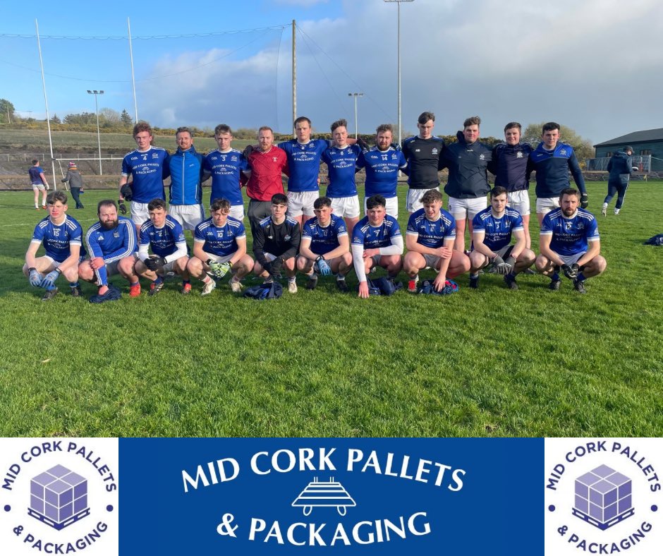 Sraith Peile Sóisir Muscraí - Roinn 2 Naomh Abán 2:08 Cill na Martra 1:13 #MidCorkPallets