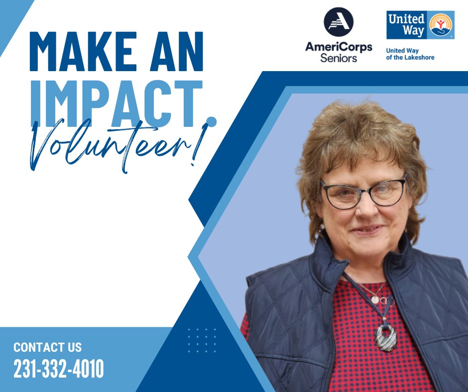 Meet Retired and Senior Volunteer Program (RSVP) member Tami! Tami currently volunteers for the USS LST 393 Museum, Kids' Food Basket, and the Frauenthal. Interested in volunteering in our community like Tami? Learn more about RSVP today at ow.ly/yM3I50RfpJH.
