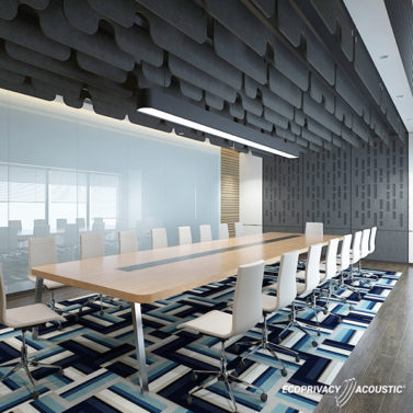 Upgrade your conference room to block unwanted noise and absorb echo with our stylish wall panels and ceiling baffles. 

#OfficeUpgrade #OfficeDesign #Acoustics #AcousticPanels #CeilingBaffles #OfficeNoise #ConferenceRoom