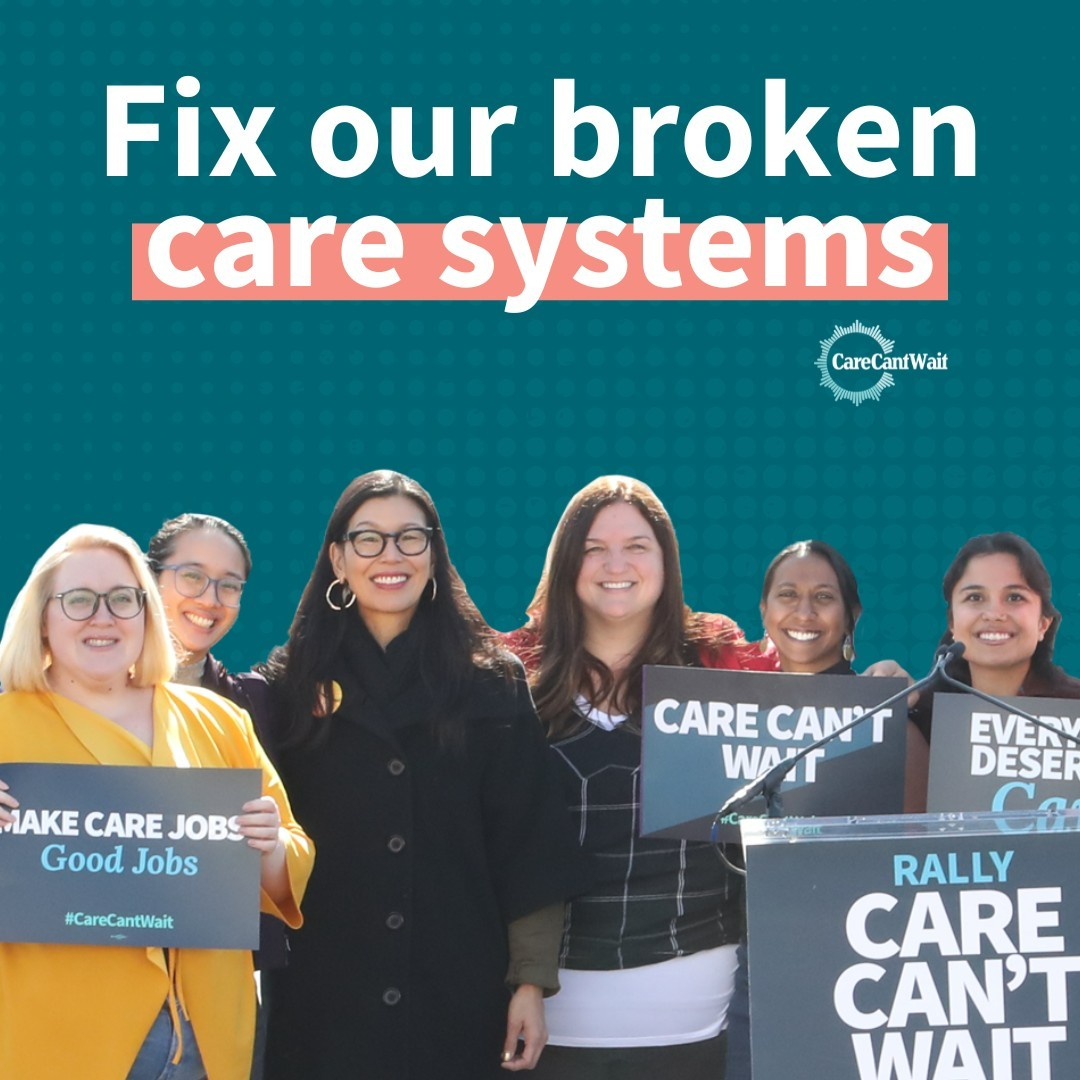 We’ve waited too many years for accessible, affordable child care, elder care, and paid leave in the US. It’s time to fund our care programs, make care work livable and ensure everyone receives the care they need and deserve. #CareCantWait. #NetworkStrong w/ @FmlyValuesWork!