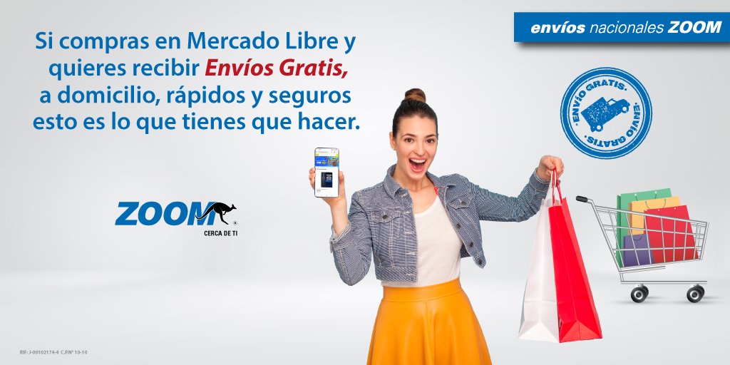 Compra todo lo que quieras por #MercadoLibre 🤝 y ¡recíbelo con #EnvioGratis y #ADomicilio desde 24 horas!

➕ información 👉 goo.su/hUjZ