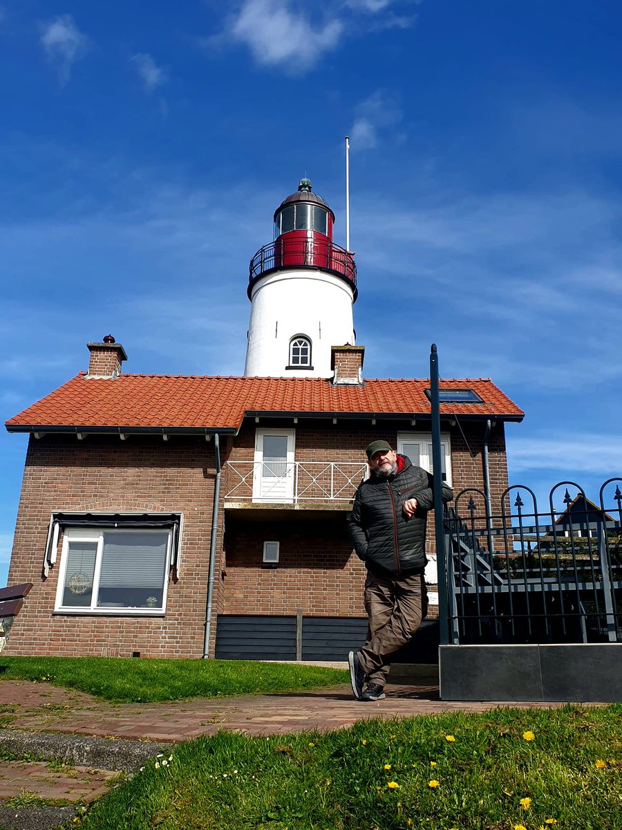 Lighthouse hunter. Photo SHE. #Urk #Lighthouse @TeodoraHrib