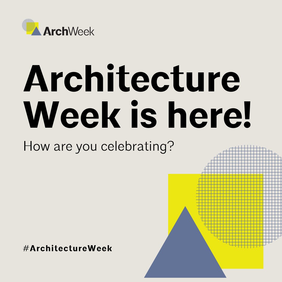 ARCHITECTURE WEEK 2024 is here, a nationwide celebration of the power of good design and an inspiration for kids in grades K-12 to consider careers in the field. 
-
@AIANational #ArchitectureWeek #ValueOfAnArchitect #BecomeAnArchitect