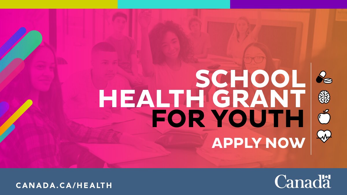 We’re looking for bright ideas. 

Students, aged 13-19 are invited to apply for the #YouthSchoolGrant to develop initiatives that promote positive mental health and well-being in their schools and communities.

Apply before April 19!  ow.ly/fbYK50RguGx